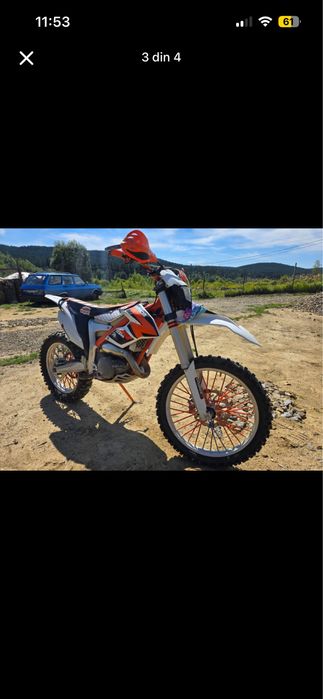 Motocicleta enduro ktm freeride 250cc 2t