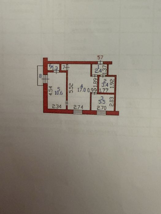 Продам 2 ком квартиру.