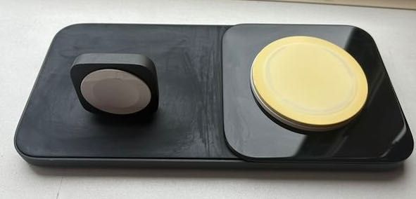 NOMAD Base One Max MagSafe - Qi-зарядно iPhone/Android/Apple Watch