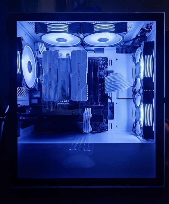 Carcasă PC Darkflash DLM22, albă