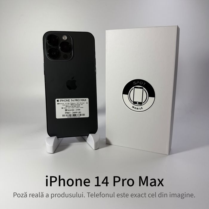 ispotmobile.ro  iPhone 14 Pro Max 512GB Garanție 2 ani