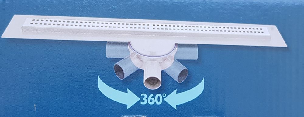 Линейни подови сифони за баня 80 см. дебит 50 мм.