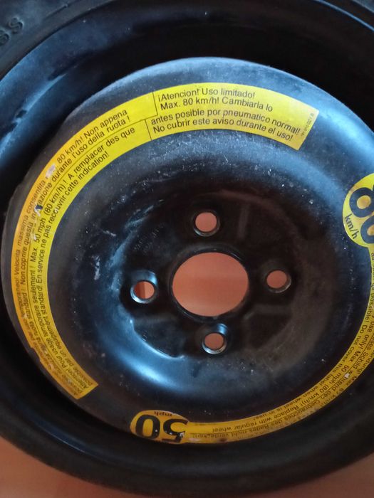 Резервна гума за лек автомобил 13'