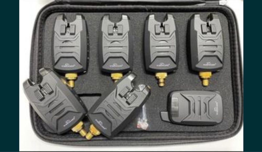 Set Avertizori Pescuit 6 + 1 WindBlade Wind Blade