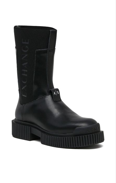 Боти кожени Armani exchange