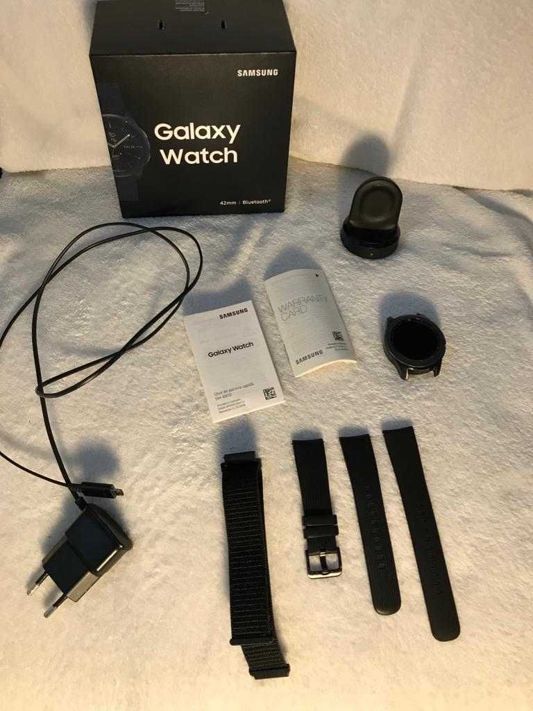 Samsung Galaxy Watch 42mm Midnight Black 750 lei schimb GoPro