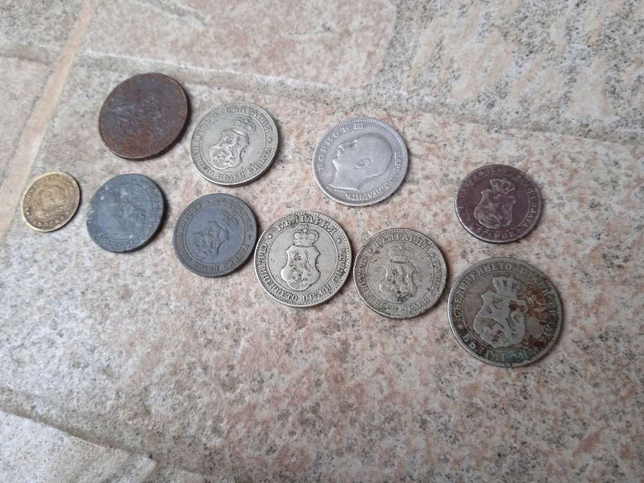 Стари български монети