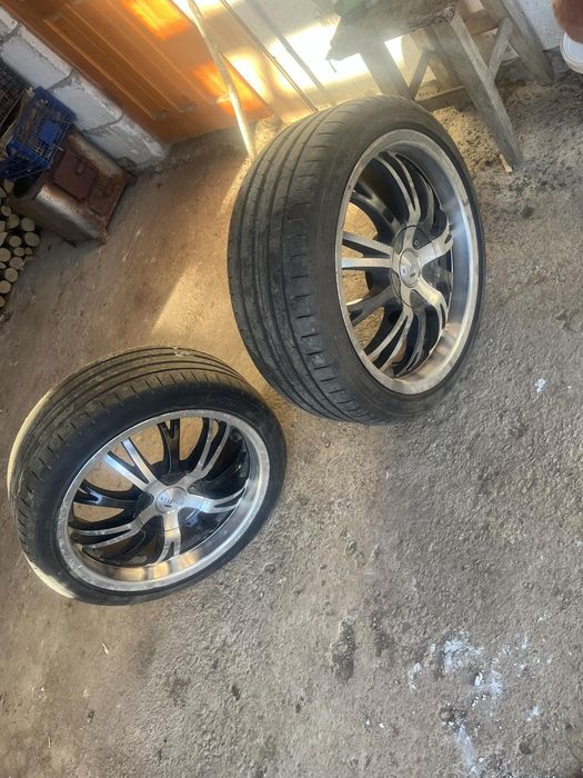 Se vand set 4 jante Franken r18  la pretul de 1200 lei