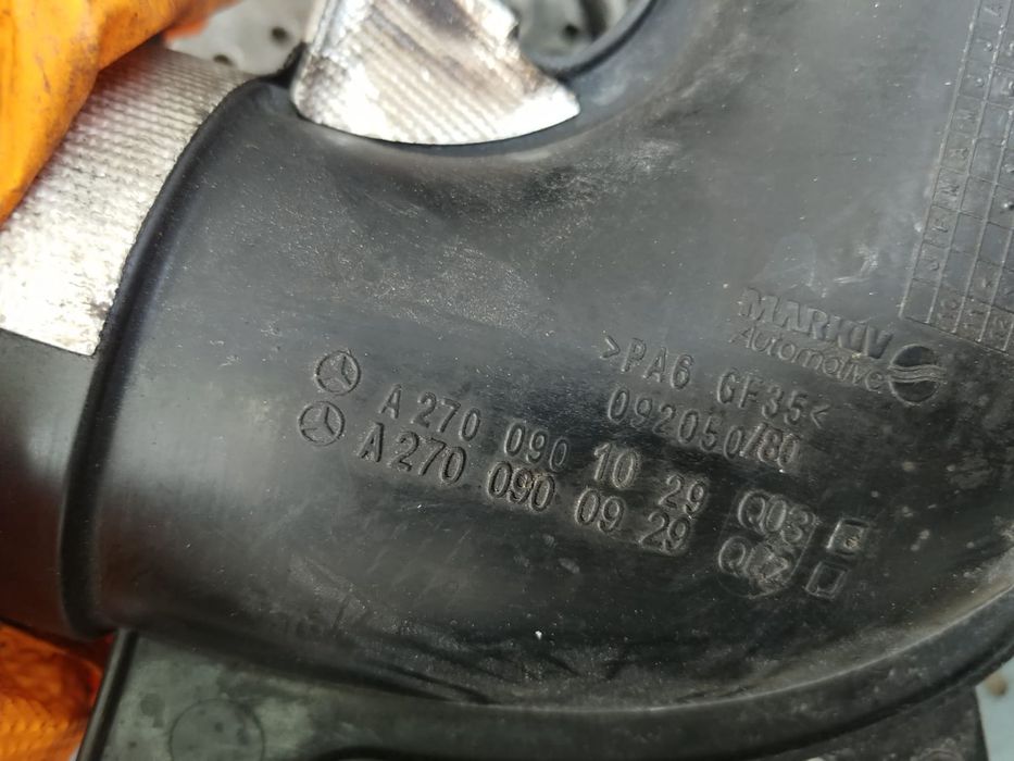 tubulatura admisie cu senzor 1.6 b mercedes  cla  a-class w176  b-class w246  a2700901029  a2700900929