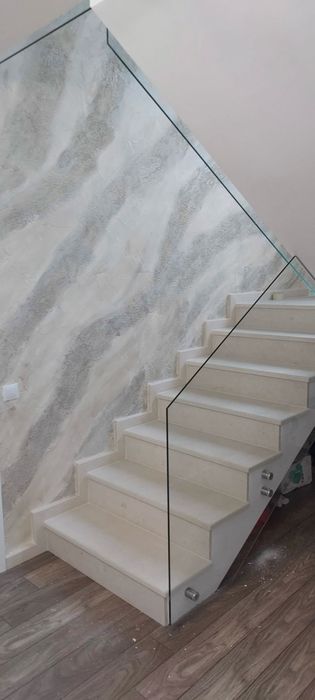 Balustrade din sticlă securizată