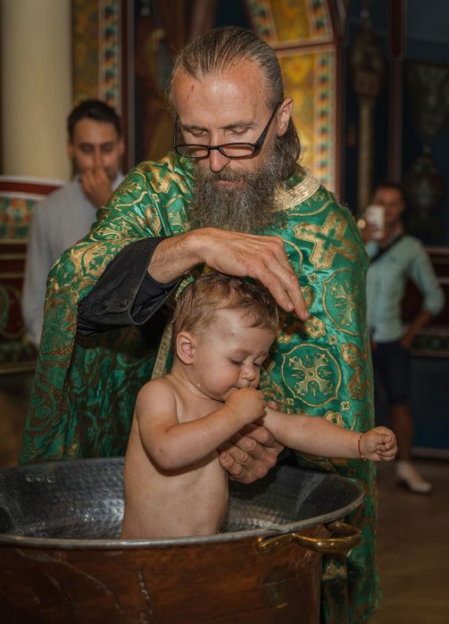 Заснемане на кръщене - професионална фотография