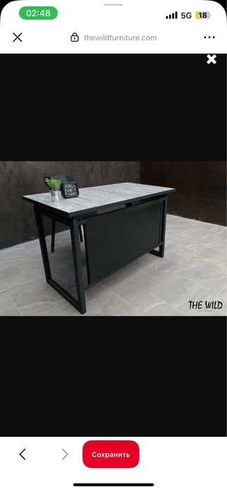 Kompyuter stol loft parta писменный стол рабочий для ноутбука оптом