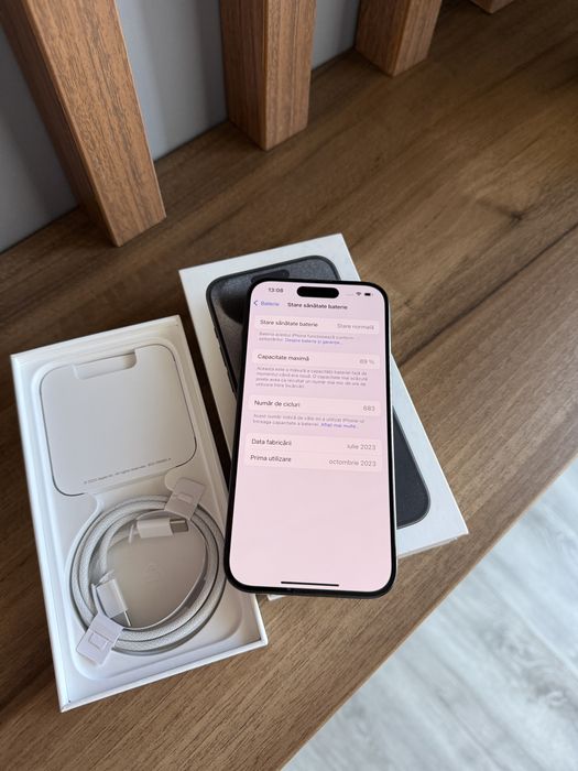 Iphone 15 Pro 256GB - Impecabil