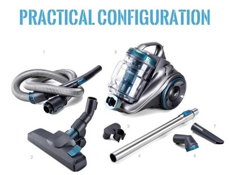 Aspirator nou PUPPYOO Bagless Cyclonic System WP900