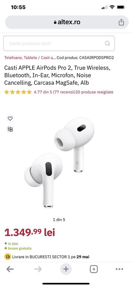 C ti AirPods Pro2 Medias OLX.ro