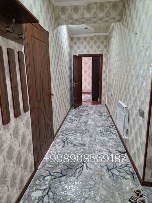 Гостиница Азия ёнидаги 12 каватли домда ,2 хонали квартира ижарага бор