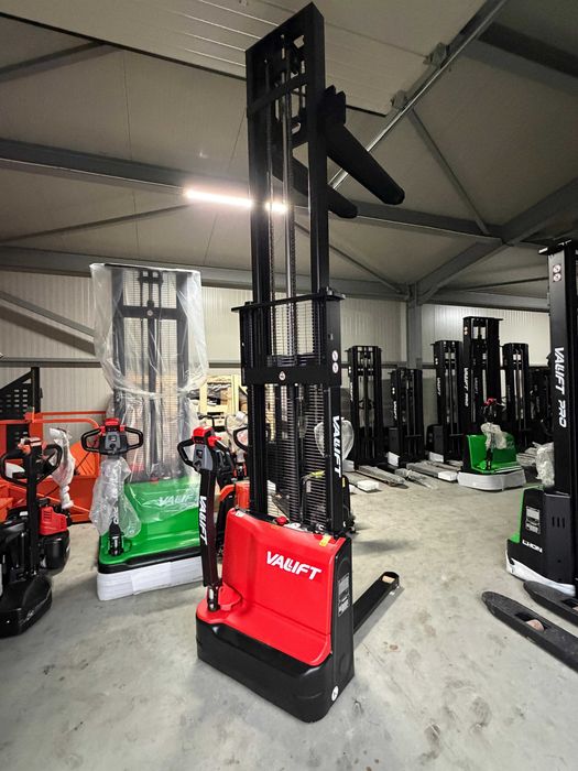 Transpaleta electrica Liza electrica cu catarg 1500kg VALLIFT