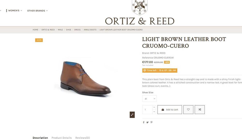 Ghete lace up 45 45.5 de lux lucrate manual Ortiz & Reed NOI piele nat