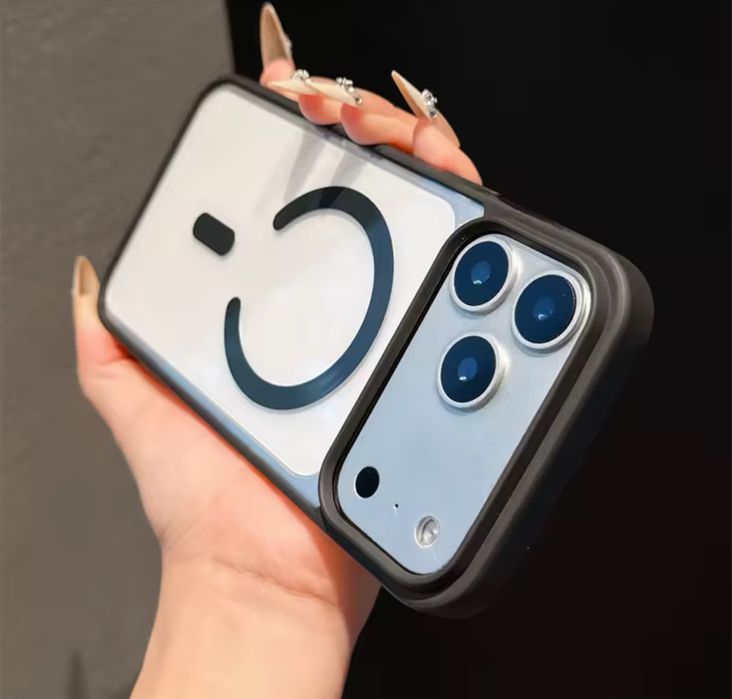Husa MagSafe Spate Clar - Iphone 17 PRO 17 PRO MAX 17 AIR 17