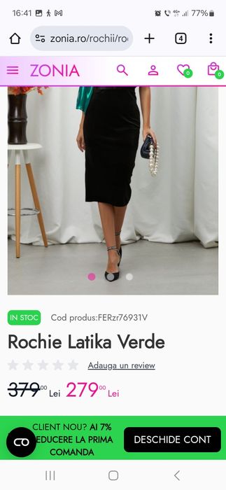 Vand rochie noua
