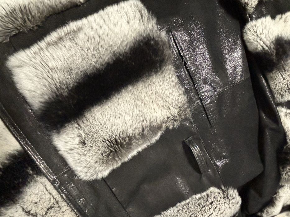 Haina de blana naturala chinchilla