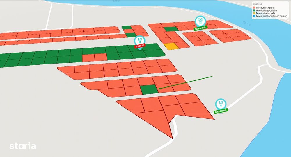 Loturi Intravilan In Rate pe Lac Berceni | utilitati in zona | #LG4