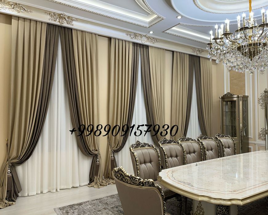 Занавески Шторы Pardalar Установка карнизов, Жалюзи, Римские.: 100 000 ...