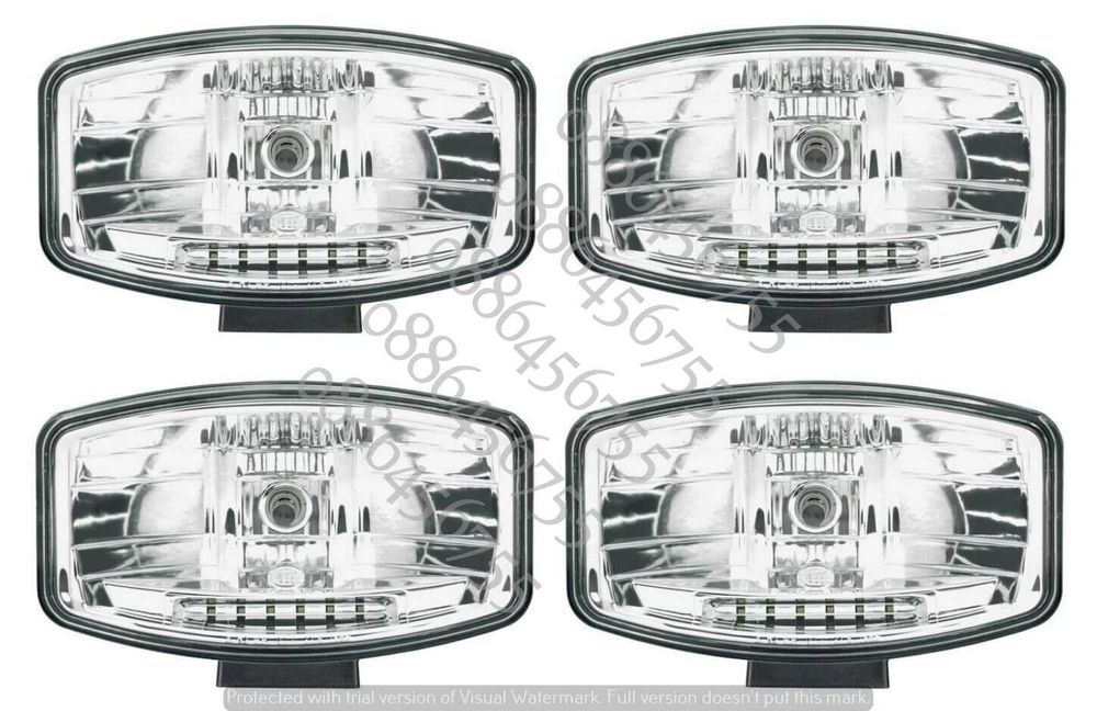 ПРОМОЦИЯ!!!! 1 бр. Комбо Халогени + LED spot тип Hella за ролбар на камион , 24V