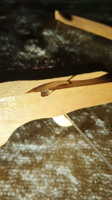 Mica arbaleta jucarie artizanala / handmade din lemn, deosebita