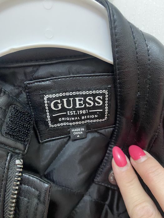 Детско кожено яке GUESS