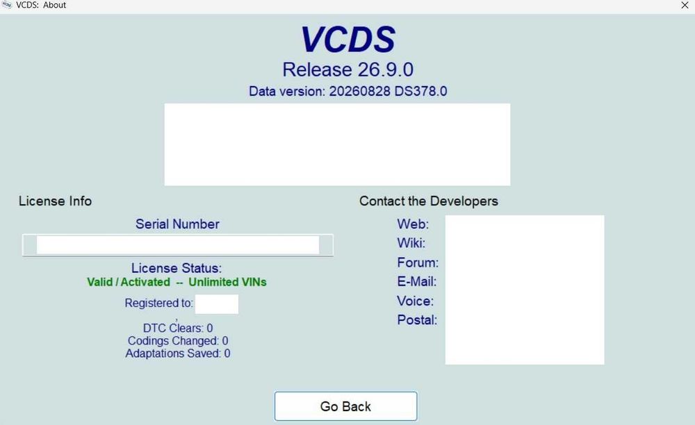 Tester VCDS HEX V2 ARM STM32F429 SOFT 26.9 EN/26.3 RO August 2026
