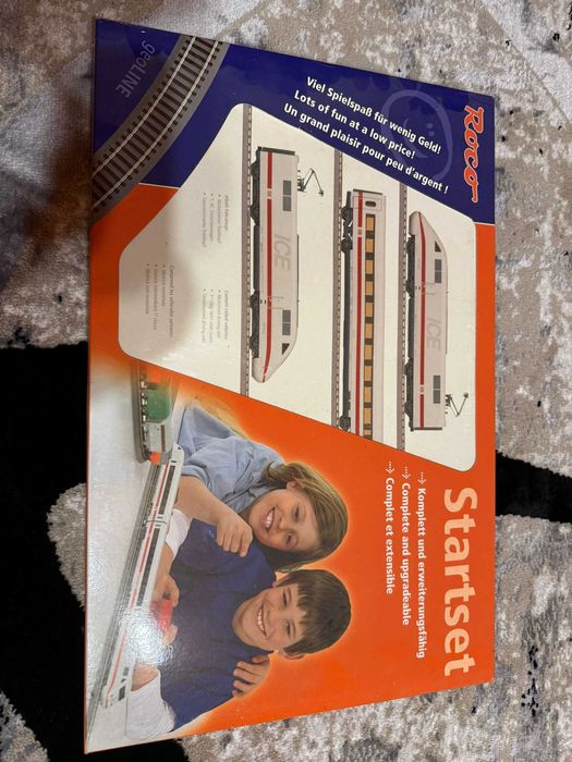 Tren electric ROCO Startset ICE H0 geoLINE in cutie