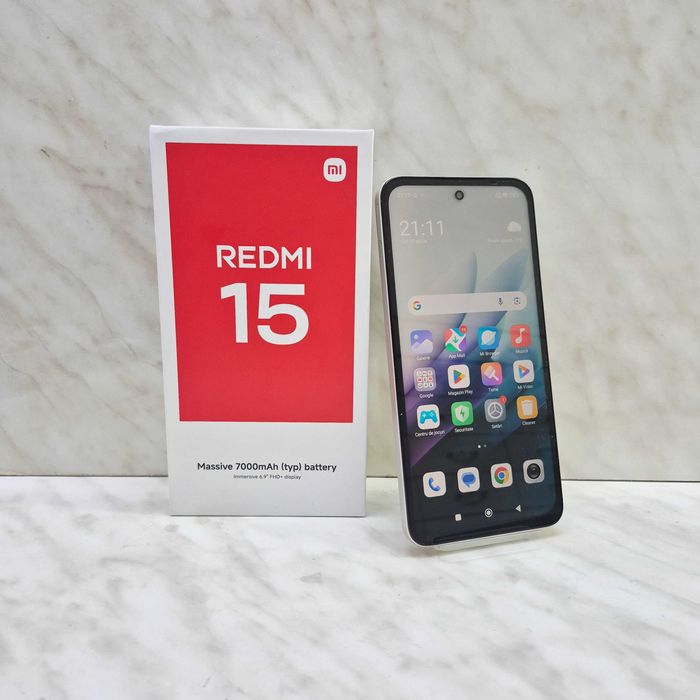 Xiaomi Redmi 15, 8GB RAM, 256GB, 4G Nou Zeus Amanet Militari 34999