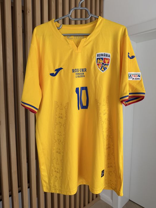 Tricou oficial de joc ROu-UKR euro 2024