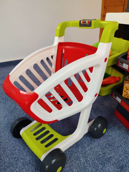 Supermarket Smoby cu carucior si  accesorii, 3+ ani
