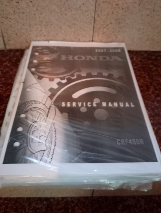 Манюал/ръководство за експлоатация на HONDA CRF 450 R