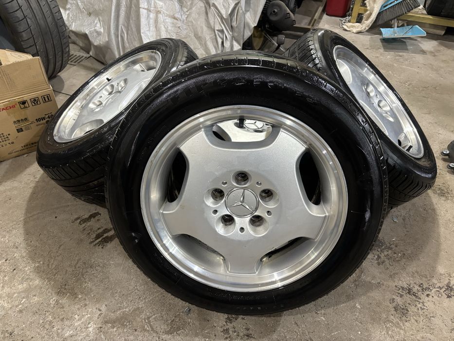 Комплект диск с резиной на мерседес