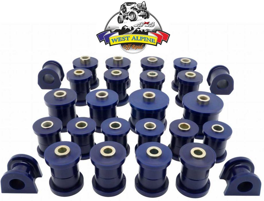 Kit complet bucse poliuretan Mitsubishi Pajero 3 V60 (2000-2006)