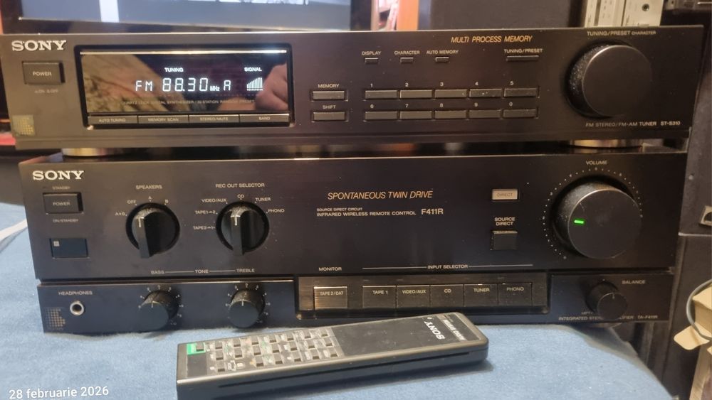 Super boxe 3 căi  Sony ss-a707, pachet Sony (boxe+stație)