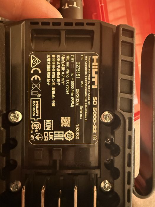 Нови! Hilti  SD 5000 + SMD 57 + 2xB22-55+C4 230v