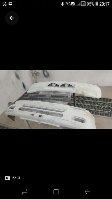 ремонт бамперов.