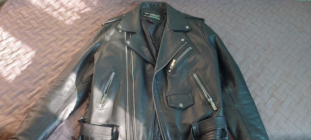 Куртка кожаная касуха