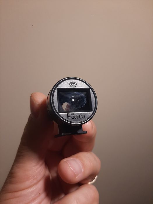 Jupiter 12, 35mm/2.8 contax/ kiev cu vizor, cutie originala