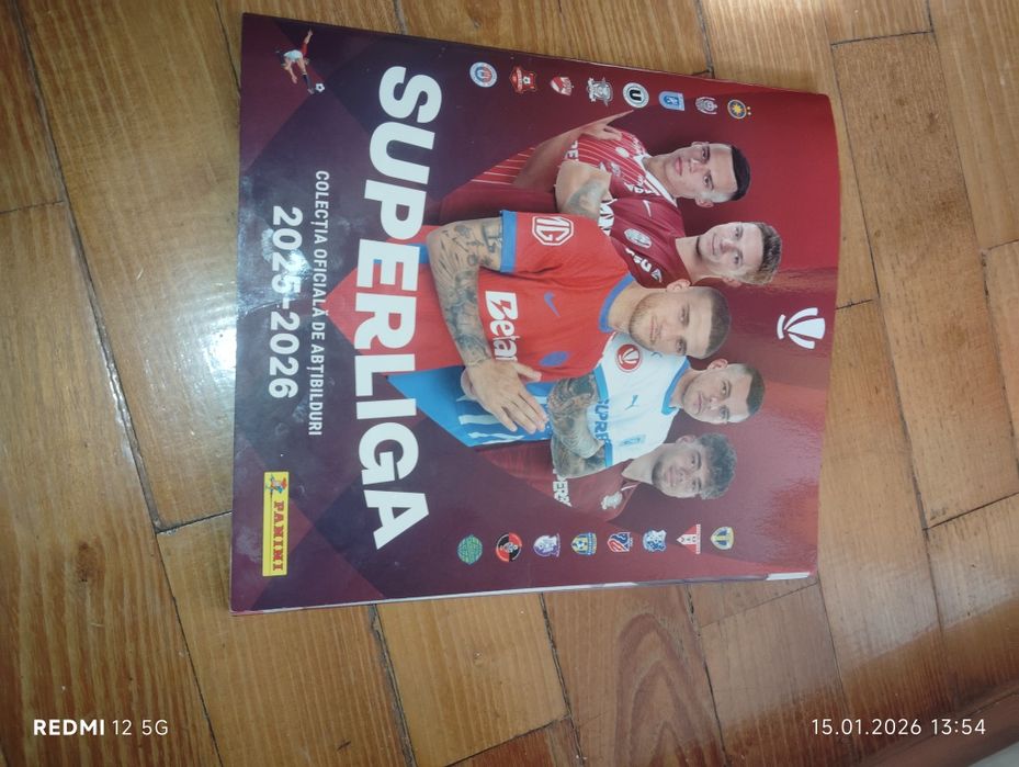 Album Panini superliga României