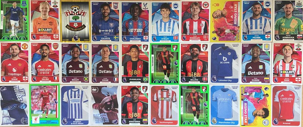 Стикери Висша Лига 2024/25 - Panini Premier League 25