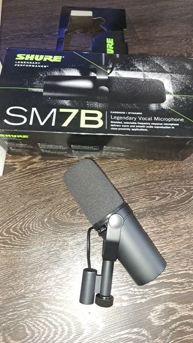 Микрофон Shure SM7B.