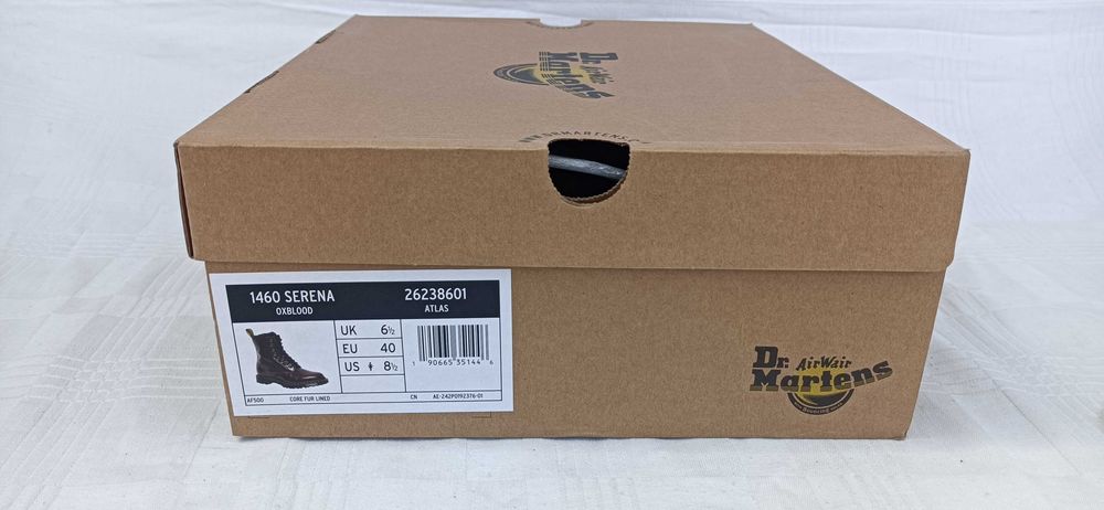 Dr Martens Serena Oxblood Atlas Unisex ghete iarna imblanite 38, 40,41