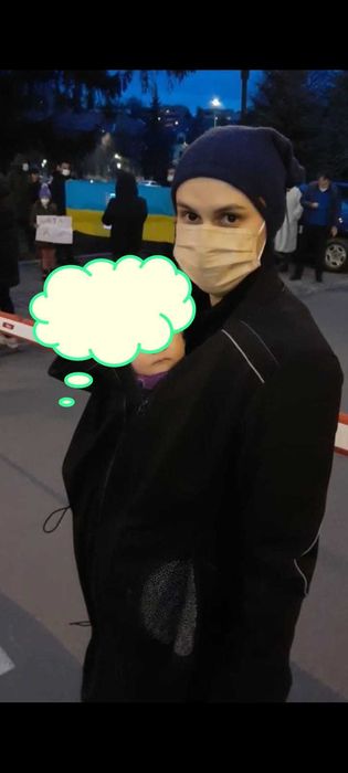 Geaca gravide babywearing Liliputi 4 in 1 marimea M Negru