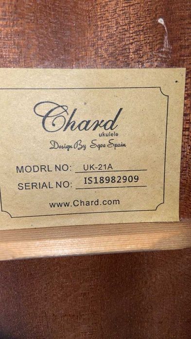 Продам Укулеле Chard