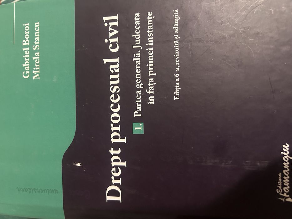 Tratat drept procesual civil boroi